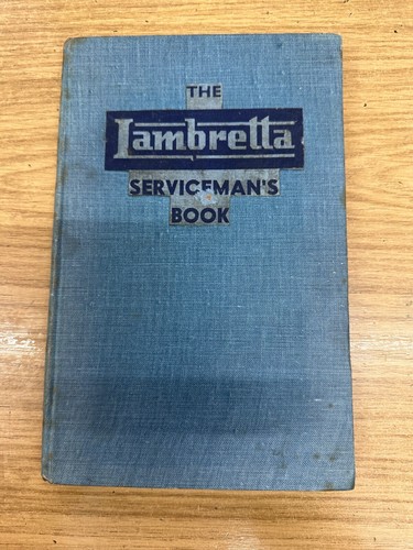 Lambretta serviceman book - lambretta,