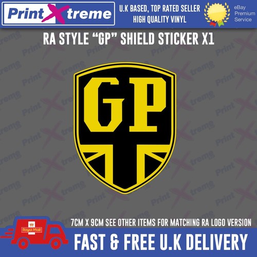 Badge decal sticker - gp, gp125