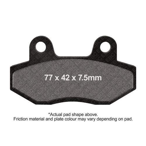 Ebc scooter series carbon pads - scooter,