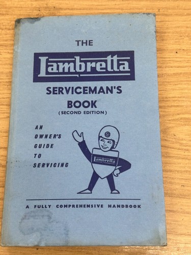 Lambretta serviceman book - serviceman's,