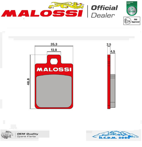 Brake pads malossi post mhr - brake,