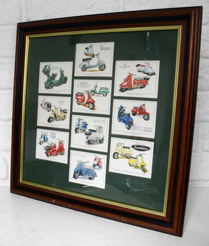 Framed set classic scooter - set,
