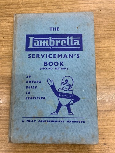 Lambretta serviceman book - serviceman's,
