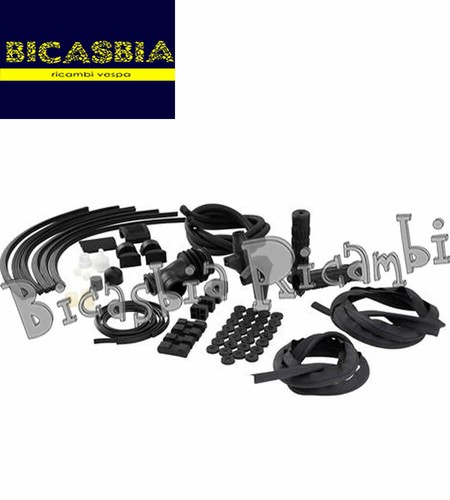 13829 rubber kit all black - 13829,
